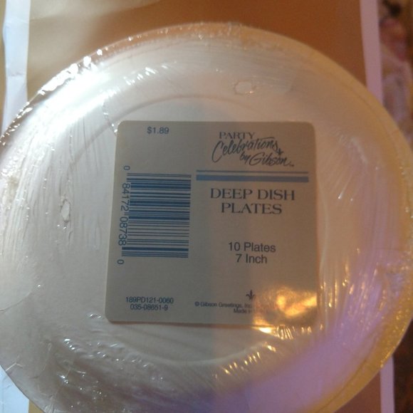 Vintage Jurassic Park deep Plates - Picture 2 of 2